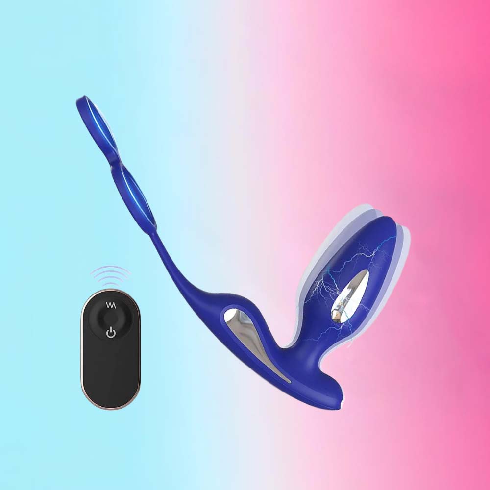 Plug vibrant Lava-rct bleu