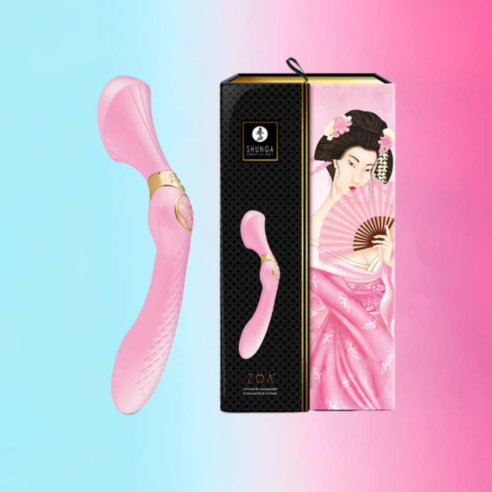 Vibromasseur Zoa rose