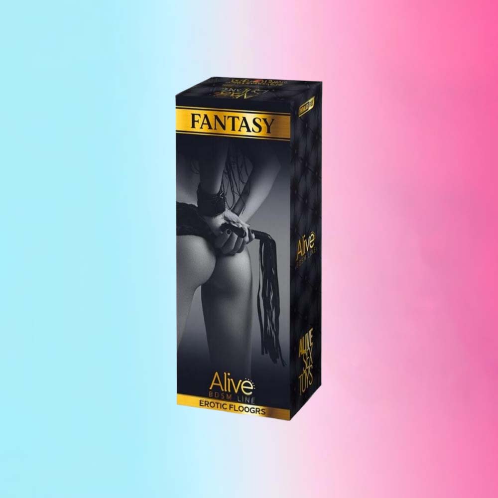 Long fouet noir Fantasy